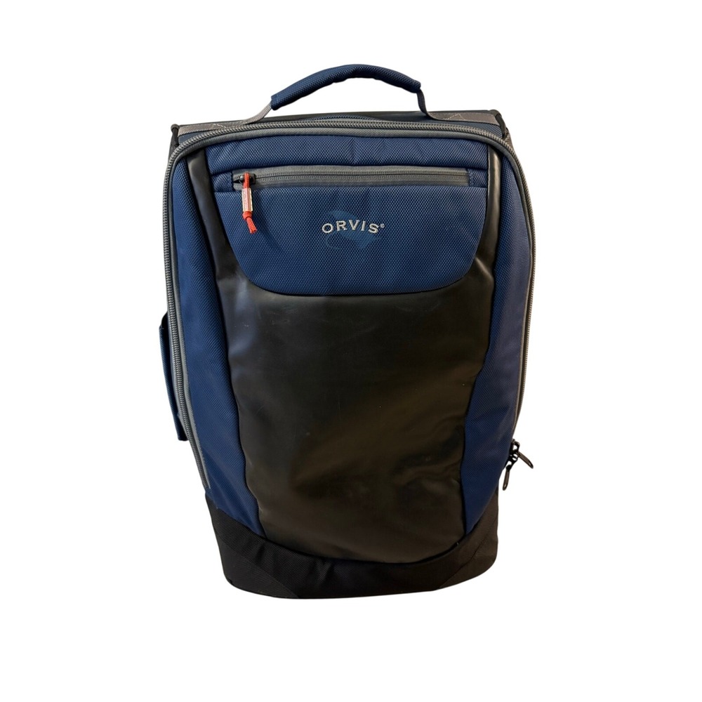 Orvis Rolling Suitcase Luggage Upright Excellent Condition 21x17x6